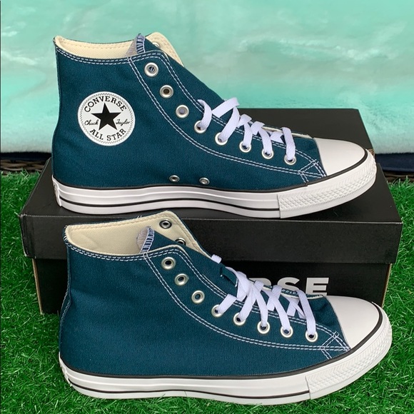 CONVERSE CTAS HI MIDNIGHT TURQUOISE MEN’S - Picture 6 of 16